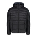 CMP quilted jacket with hood and 3M Thinsulate padding black men